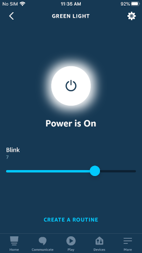 Device named &ldquo;Light&rdquo; listed in your Alexa App